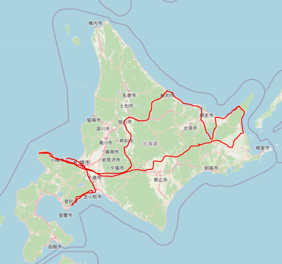 ２０１１年北海道ツーリングマップ